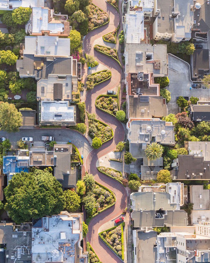 Lombard Street de Toby Harriman, San Francisco, Etats-Unis